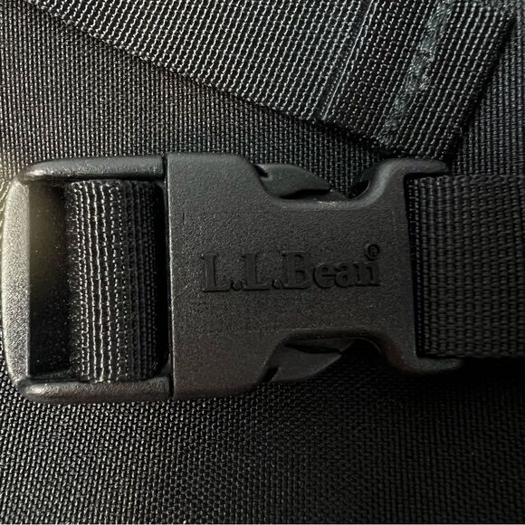 Vintage L.L. Bean Hiking Fanny Waist Pack Black - Picture 6 of 8